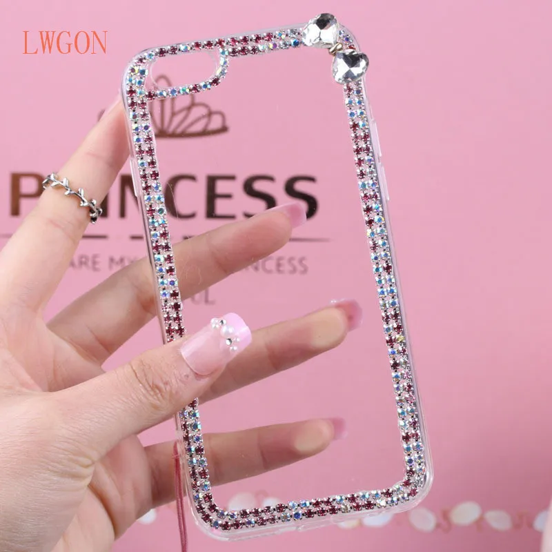 Светло-голубой алмаз кольцо чехол для OPPO A3S F9 A7X F5 F1S A71 Realme 2 Pro R17 r17 Bling прозрачными