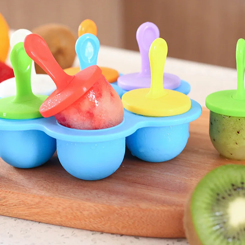 Силиконовая мини-форма для мороженого, форма для мороженого, для детей, сделай сам, инструмент для приготовления пищи, форма для фруктового коктейля, форма для мороженого