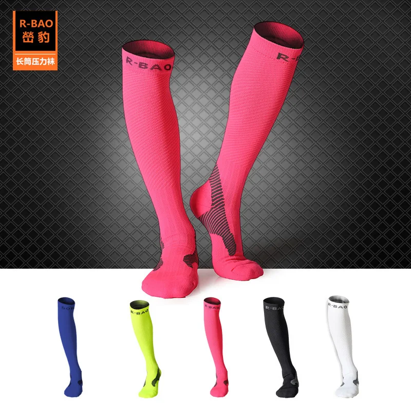 Men Women Professional Compression Running Stockings Marathon Sports Socks Quick-Dry Bicycle Socks