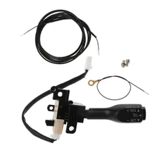 Hot New 1 Set Auto Car Cruise Control Switch Button Kit With Steering Wheel Cover 84632-34017 For Toyota Camry Corolla for toyota corolla ade150 nde150 nre150 zre15 zze150 2007 2013 steering wheel audio control button