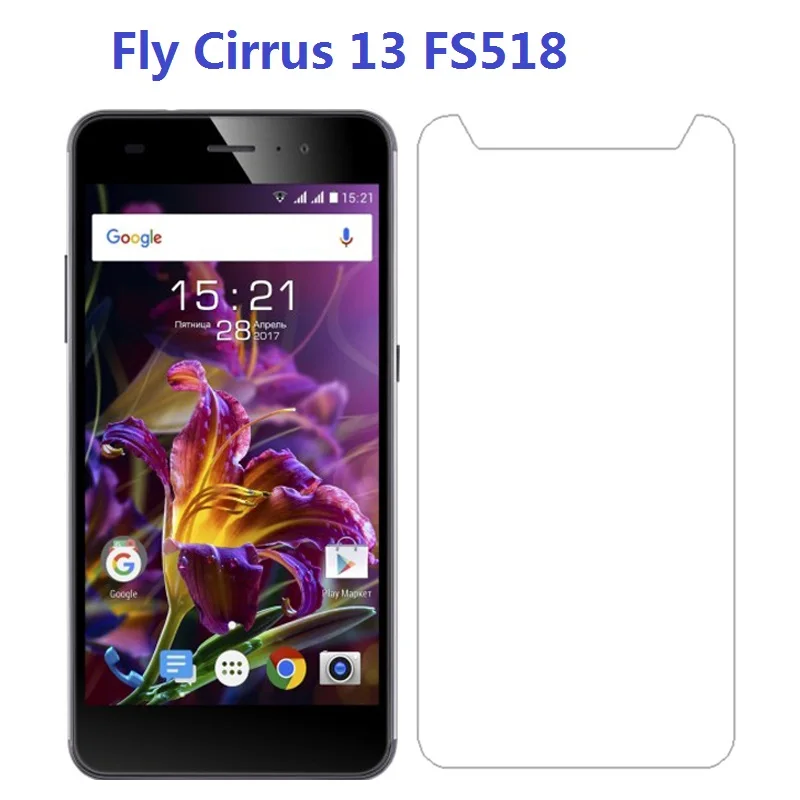 

2PCS For Fly Cirrus 13 FS518 Tempered Glass SmartPhone Protective Screen Protector for For Fly Cirrus 13 FS518 Cover Glass Film