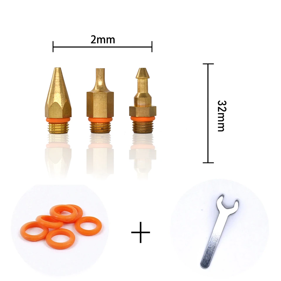 Hot Melt Glue Gun Nozzle Small-bore Large Diameter 1.0x36mm 1.5x32mm 1.2x32mm 3.0-2.0x50mm 32mm 36mm 40mm 50mm Long Nozzles Hot Melt Glue Gun Nozzle Small-bore Large Diameter 1.0x36mm 1.5x32mm 1.2x32mm 3.0-2.0x50mm 32mm 36mm 40mm 50mm Long Nozzles