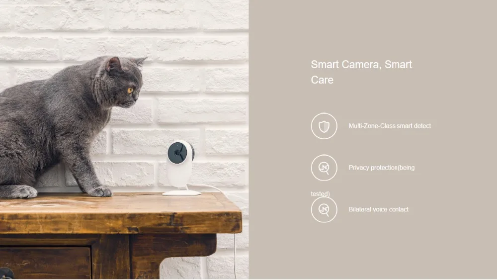 Оригинальная Xiaomi mi домашняя камера безопасности 1080P | умная Автоматизация Bluetooth интернет-концентратор 5G Wi-Fi ночное видение TF NAS mi c динамик