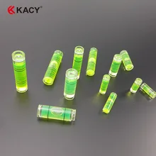 KACY 100 pçs/lote diferente muitos tamanho mista acrílico cilindro tubo de água bolha frascos de nivelamento