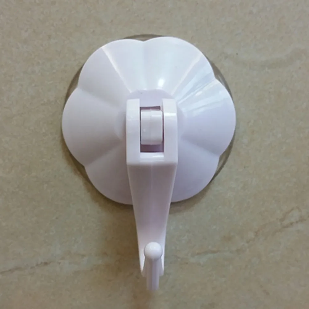 

Vacuum Durable Hanging Hook Powerful Easy Use Wall Mount Suction Cup Mini Flower Shape Home Kitchen Holder No Drilling Bathroom