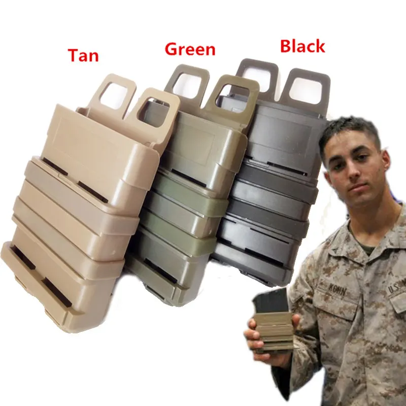 

Tactical Gear Bag Quick Magazine MOLLE Airsoft Fast MAG Molle Pouch Clip 5.56 Mm Fast Mag M4 Magazine Pouch