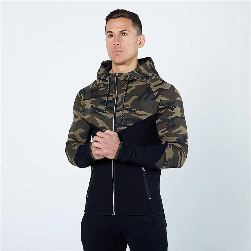 Casual Hip hop Hoodies jacket men-1