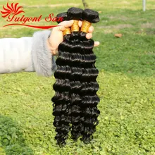 Brazilian Deep Wave Virgin Hair 100 G Bundles Brazilian Curly Virgin Hair Weaves 5 PCS Lot Brazilian Virgin Hair Extension