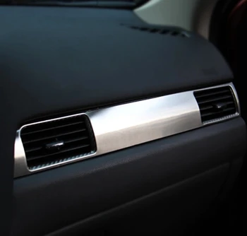 

For Mitsubishi outlander 2013 2014 control decoration central control panel sticker for outlander accessories