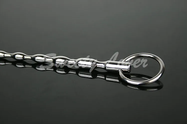 Sex Products Long Urethral Plug 8mm Stainless Steel Urethra Sound Penis Stimulation Dilators Plug Stretching Insert Sex Toys