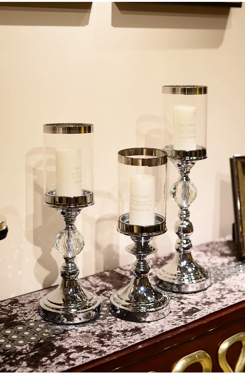 christmas candle holder candy bar wedding centerpieces (6)