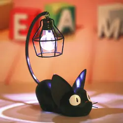 Доставка услуги Миядзаки Кики Jiji мультфильм кошка светодио дный светодиодный ночник батарея в комплекте игрушка ночник кошка освещение