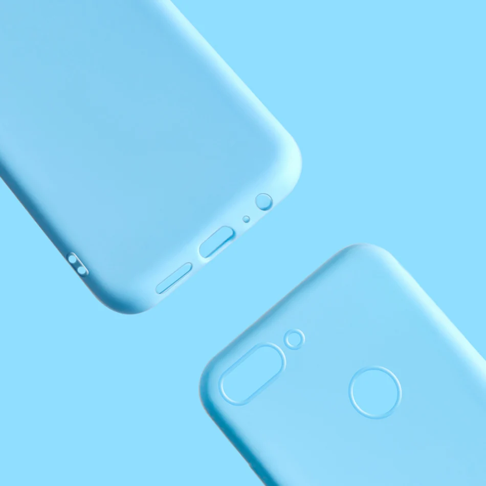 Чехол для Huawei P Smart 5 65 Psmart 2018 тонкий мягкий силиконовый чехол карамельных цветов