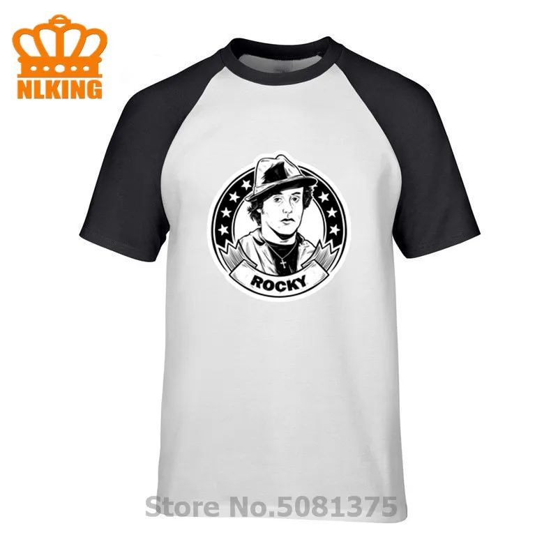 

Yo, Adrian! I did it! Letter print T-Shirts Rocky Balboa Sylvester Stallone T shirts Summer fashion 100% cotton Custom Tops Tees