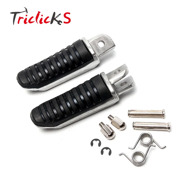 

Triclicks Aluminum Front Foot Peg Footrest Peg Pedals Foot Pegs For Suzuki V-Strom 650 DL650 GSX1300R GSX1300 Hayabusa GSX650F