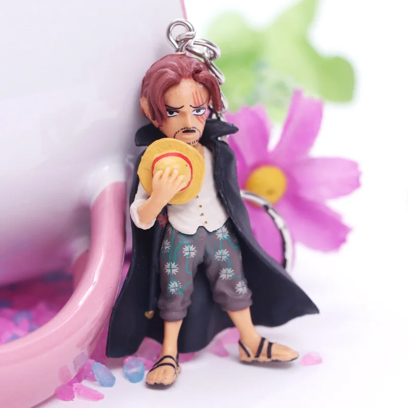 6 Piece Set One Piece 86 Generation Small Action Figure Toys Doflamingo Shankusu Newgate Kohza Mihawk Keychain Pvc Figures Set Action Figures Aliexpress
