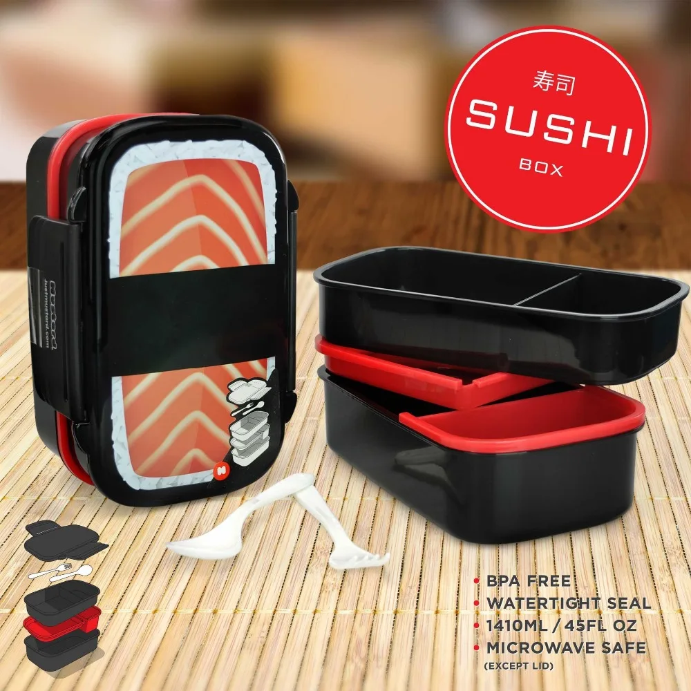 High quality professional lunch box large double layers bento box-in