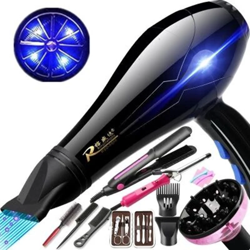 

Hair dryer Hair salon dedicated high power 3800 hair dryer home barber shop send all accessories