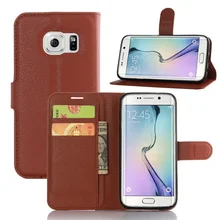 Vintage PU Leather Case for Samsung Galaxy S7 Edge Flip Cover with Card Holder Wallet with Stand Protective Mobile Accessories
