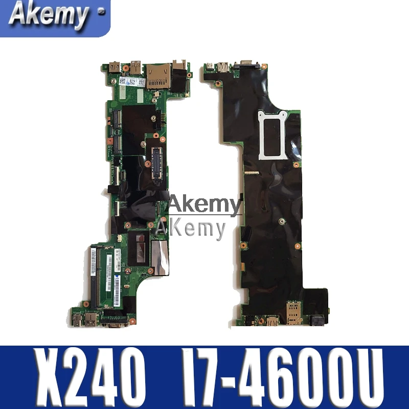 

Free Shipping for Lenovo ThinkPad X240 x240s Laptop Motherboard FRU:04X5162 main board 100% tested work with I7-4600U/I7-4500