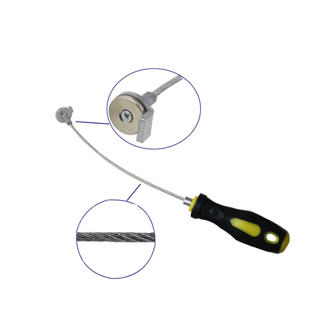 

New Strong Magnetic Oil Drain Plug Remover Tool Wrench Anti Scald Magnetic tip wrenchc Llave de herramienta de reparacion