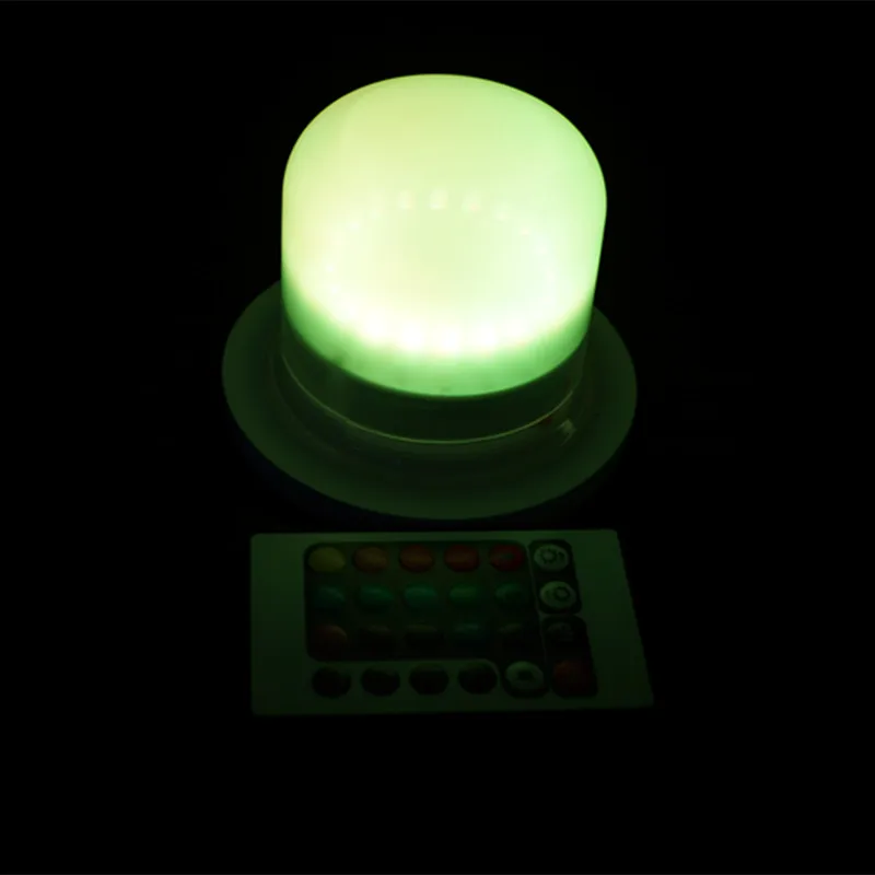 

Christmas Decorative RGB LED Lights Bulbs Tubes Remote Control Color Changing Rechargeable Waterproof IP68