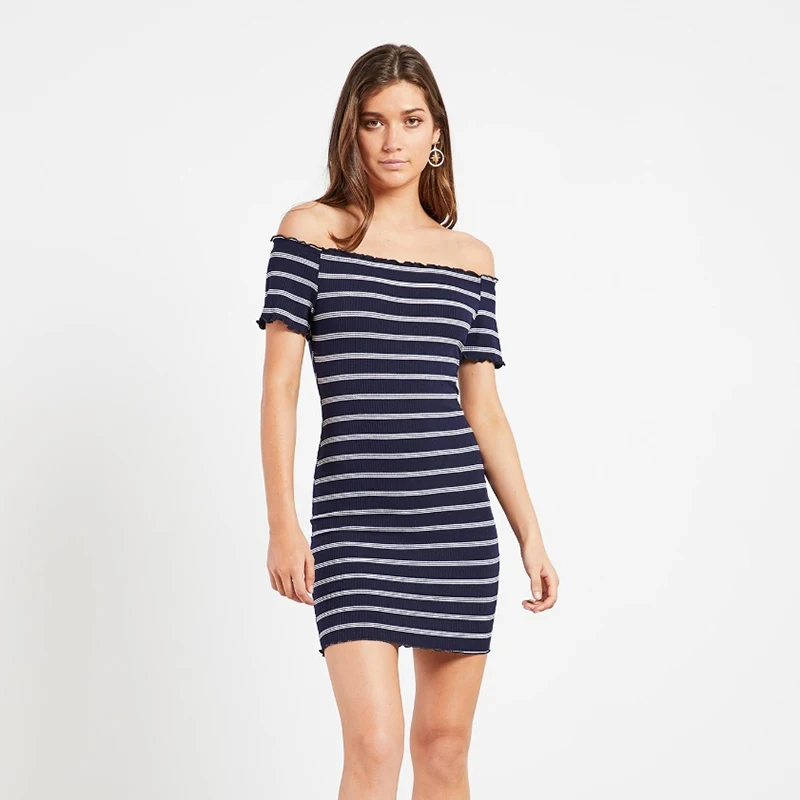 sexy short sleeve dress