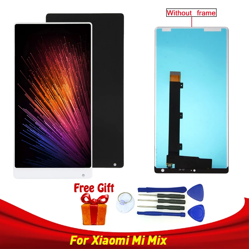 

For Xiaomi Mi Mix LCD Display Touch Screen Digitizer Assembly For 6.4" Xiaomi Mi MIX LCD Replacement Parts with frame or without