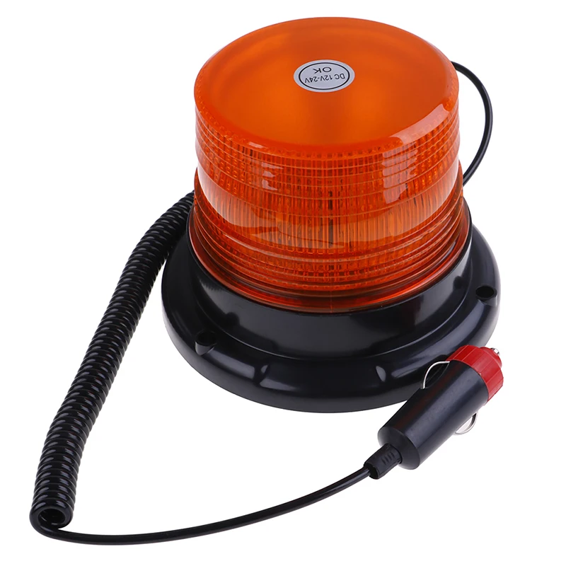 

1PCS 12/24V LED Car Magnetic Mounted Vehicle Police Warning Light Flashing Lighting Accessories