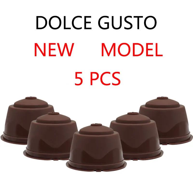 5pcs/pack Refillable Dolce Gusto coffee Capsule nescafe dolce gusto