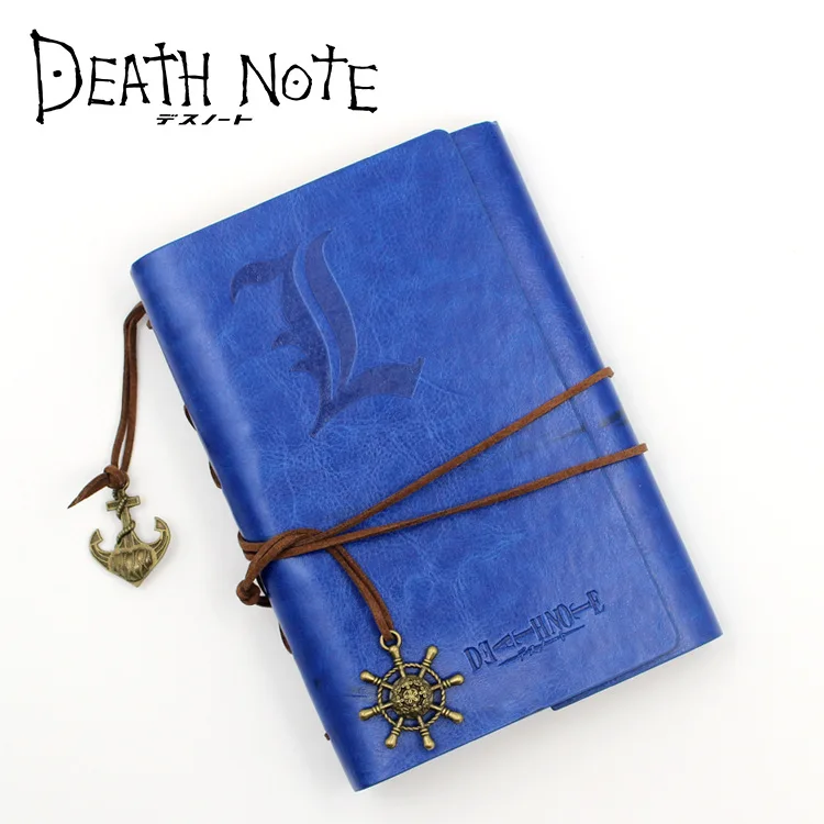 

Hot Retro Cosplay Anime Props PU Cover NoteBook Gift for kids ZELDA / Death Note /one piece/Dragon Ball/Naruto