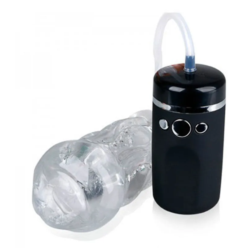 Electric Man Blowjob Oral Aircraft Cup USB Charging Vibrating Mouth Masturbator Male Penis Massage Exerciser Mastubation Cup A3