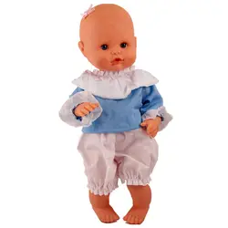 Одежда для куклы 35 см Nenuco Doll Nenuco y su Herman 13 дюймов аксессуары для куклы белый синий Falbala эластичные наряды для куклы Nenuco