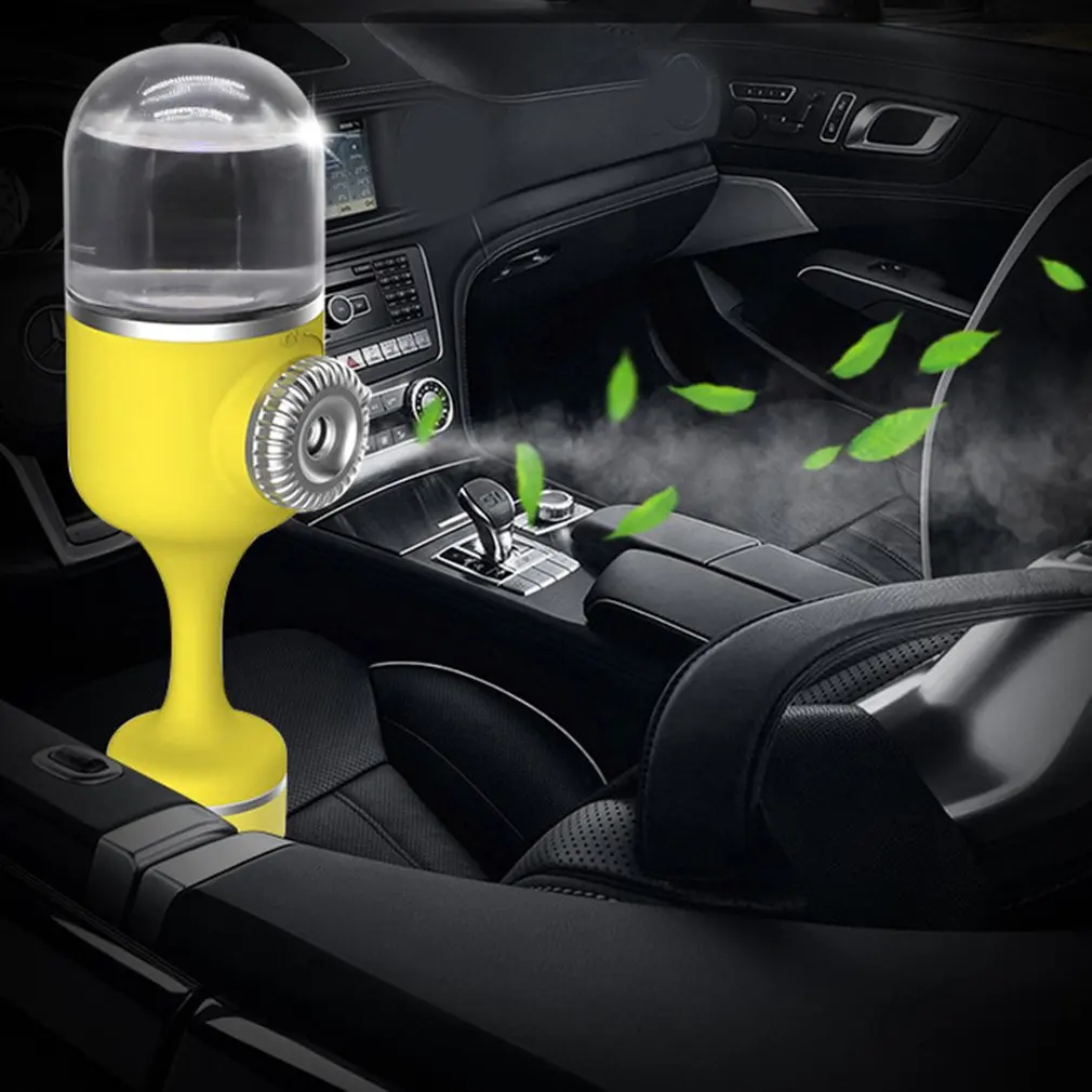 

50ml Car Diffuser Humidifier Portable Mini Aromatherapy Air Freshener Purifier Aroma Essential Oil Diffuser for Car