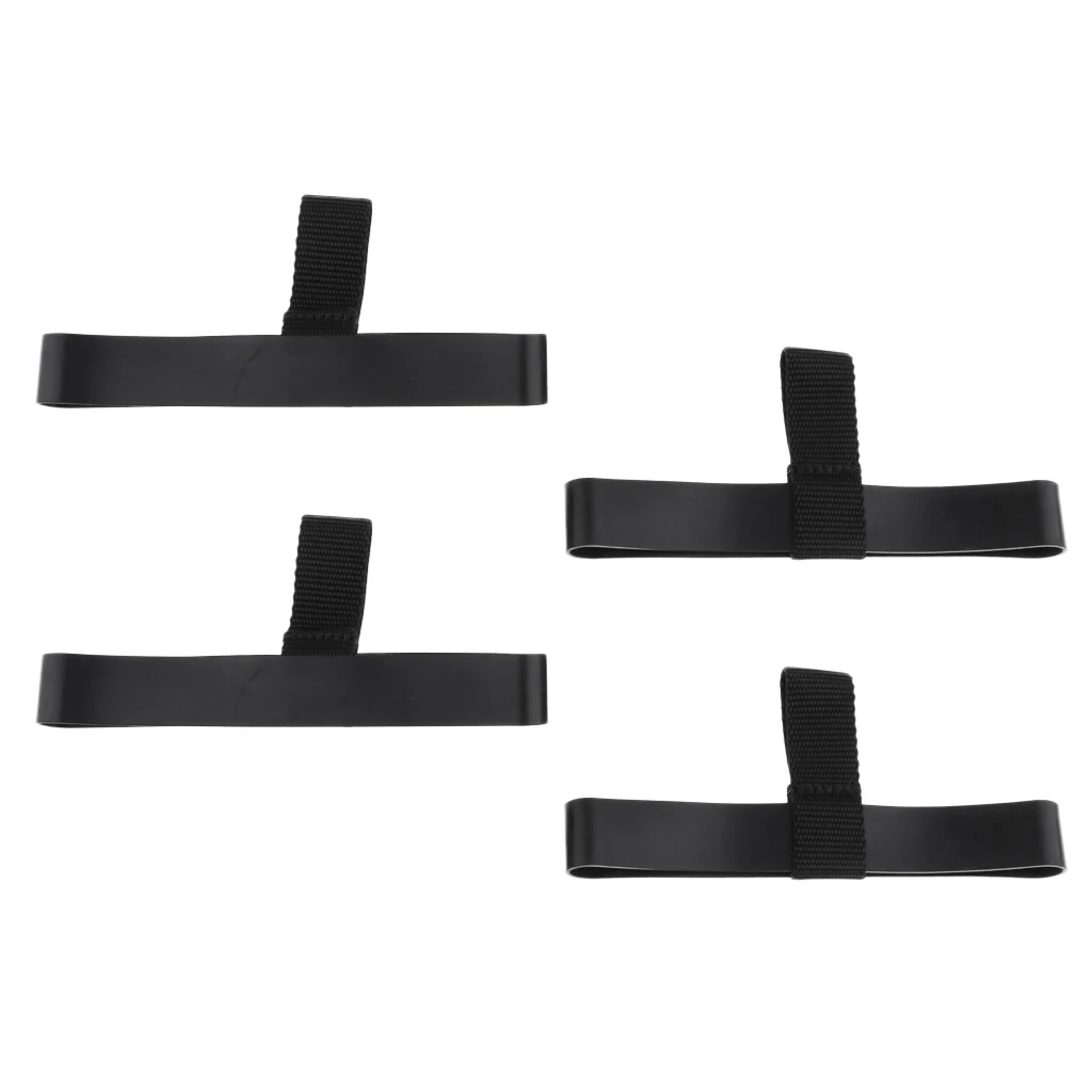 4Pcs Rubber Technical Underwater Scuba Diving Diver 12L Stage Tank Bottle Hose Retainer Grip Band Replacement Accessories