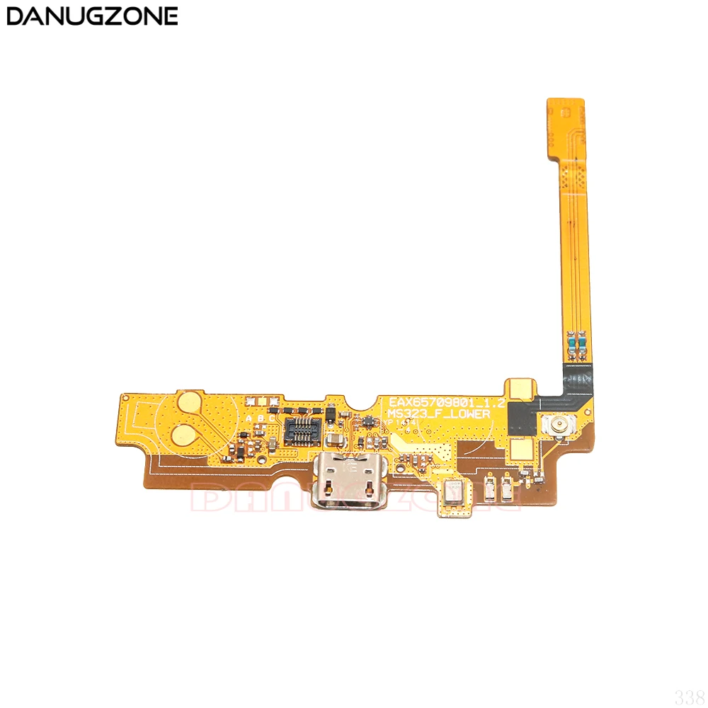 

USB Charging Port Connector Charge Dock Jack Plug Socket Flex Cable With Microphone For LG Optimus L70 D320 D320N MS323