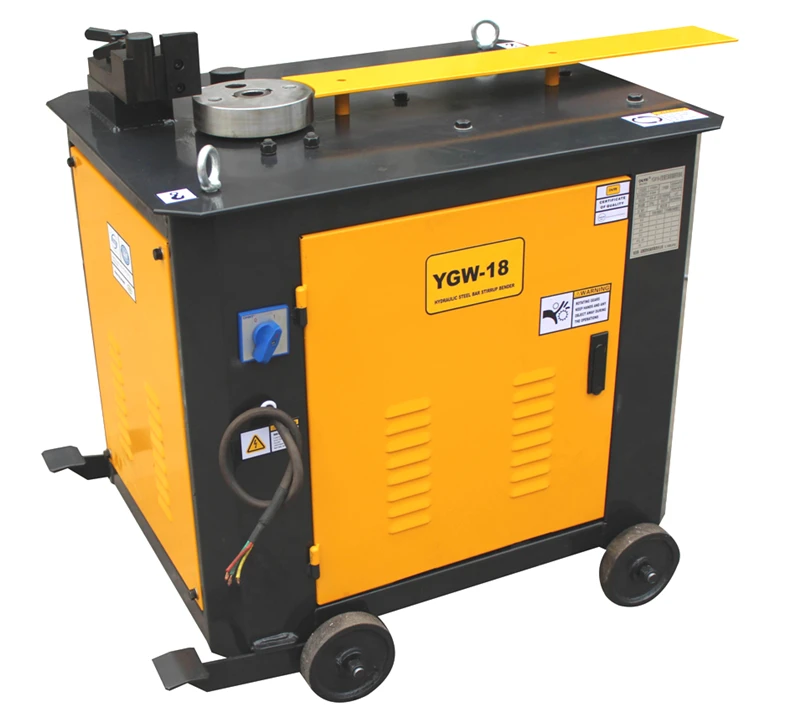Hydraulic Steel Bar Stirrup Bender YGW 18E, Rebar Steel Bender Bending Machinein Bending