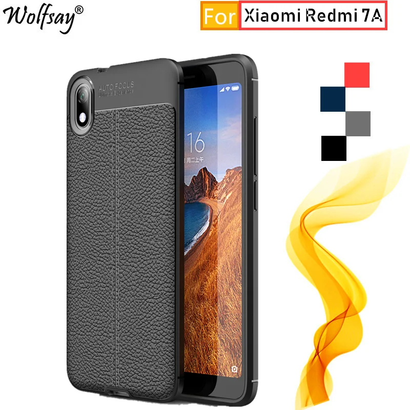 

Case Xiaomi Redmi 7A Case Fashion Rubber Housings Shockproof Bumper Silicone Cover For Xiaomi Redmi 7A Cover Coque Redmi 7A Case