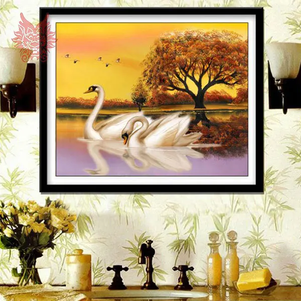 Free shipping 5D DIY Diamond Painting Kits Round Diamond Draw