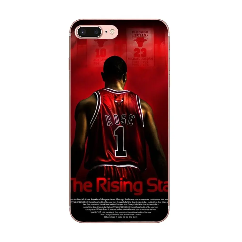 Derrick Rose для Huawei P7 P8 P9 P10 P20 P30 Lite Mini Plus Pro 2017 2018 2019 Coque Shell Прозрачный чехол