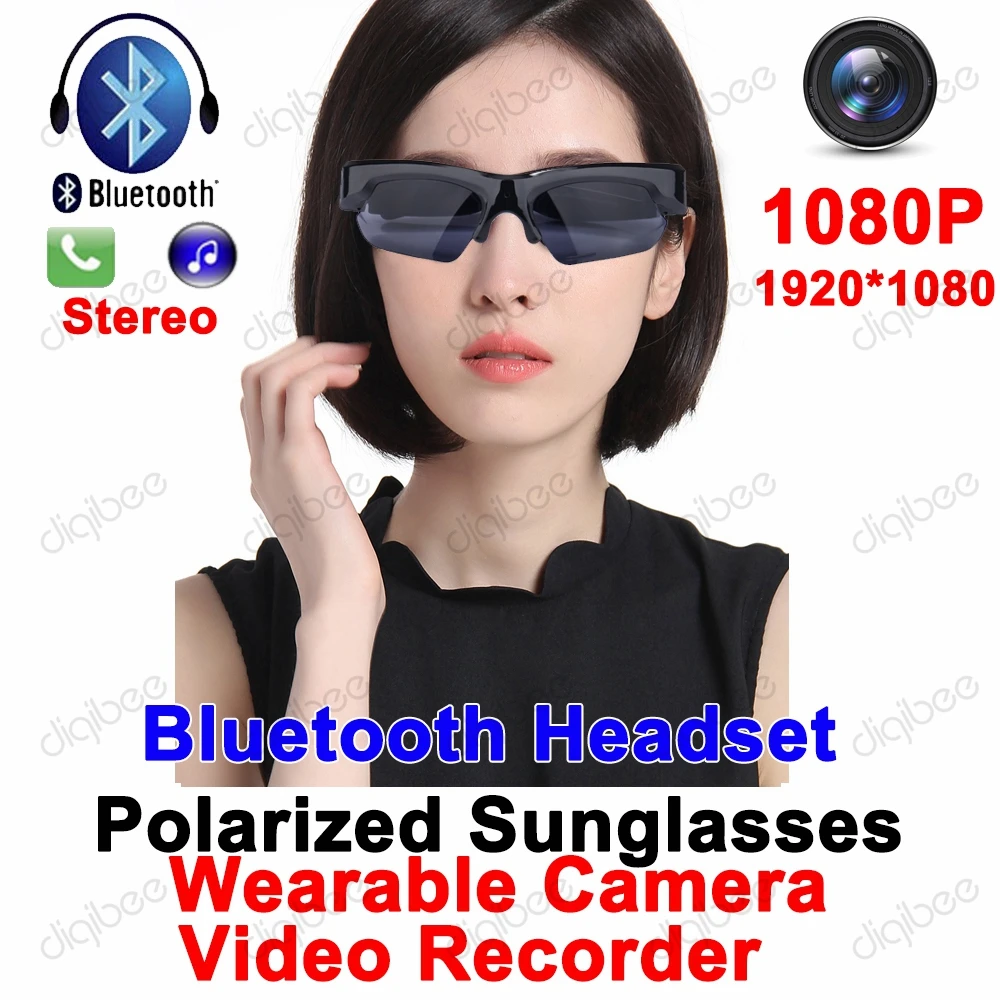 Mini HD Spy Camera Glasses 1080P Hidden Lunettes Sans Fil Cam Eyewear DV DVR