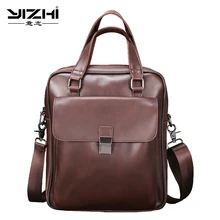 YIZHI 2018 Business Men Computer Bag High Quality PU Leather Bag Vertical Computer Backpack Shoulder Bag YIZHI 2018 Business Men Computer Bag High Quality PU Leather Bag Vertical Computer Backpack Shoulder Bag