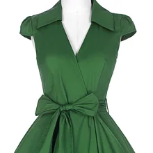 Belle Poque 2017 Pin Up Plus Size Women Clothing Summer Casual Party Office Gown Robe ete Sexy 50s Vintage Big Swing Dresses