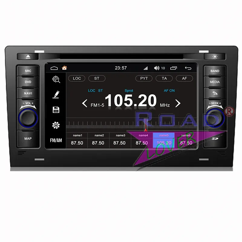 Cheap Winca S200 Android 8.0 Car DVD Player Head Unit Radio For Audi A8 Stereo GPS Navigation Automagnitola 2 Din Octa Core 7" Monitor 5