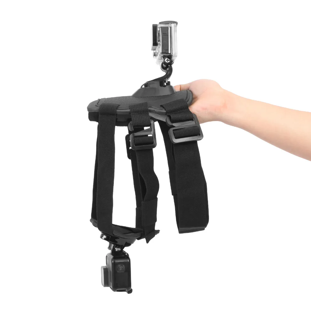 Dog Chest Harness Adjustable Dog Fetch Harness Chest Strap Belt Mount For GoPro Hero 543+32SJ4000 SJ5000 Action Sport Camera (4)