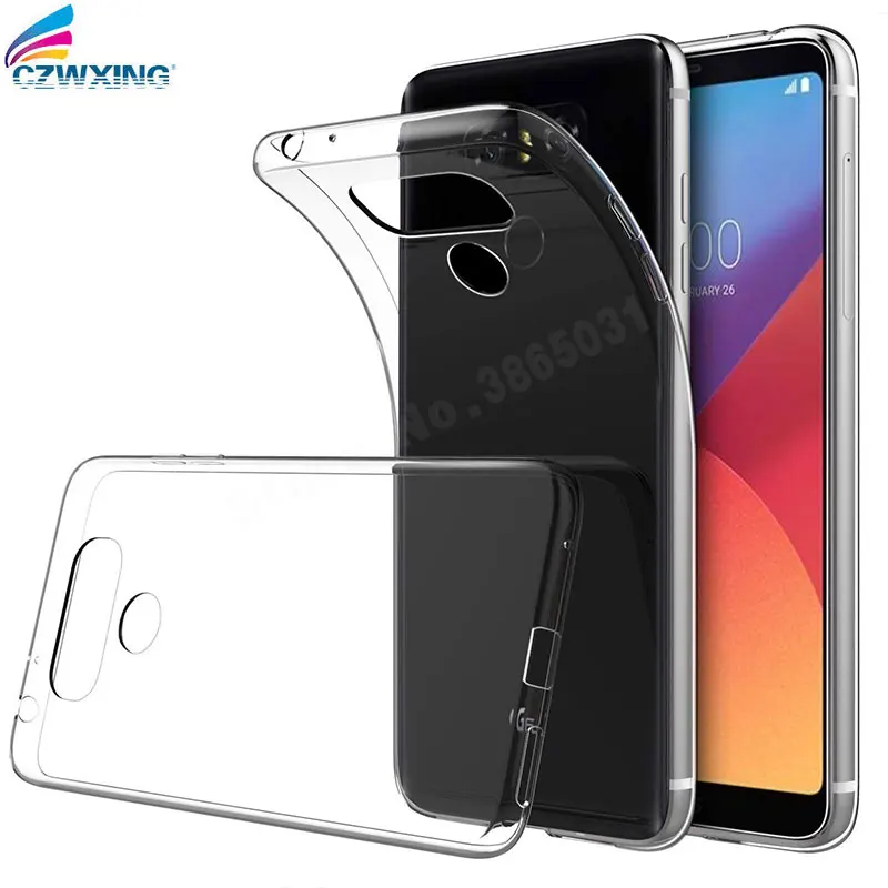 Для LG G6 чехол H870DS силиконовый прозрачный футляр ТПУ для H870 H871 Dual SIM LGG6 задняя