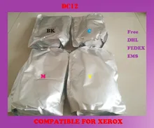 Free shipping refill color toner powder compatible for xerox dc12 high quality