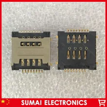 10 шт./лот двойное гнездо sim-карты для lenovo A780t A520 A580 A560e A505e A2105