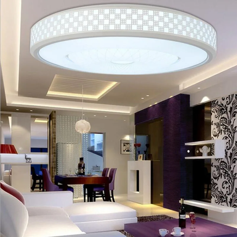 

Simple wrought iron ceiling lamp LED bedroom living room lamp remote adjustable led lighting fixture led ceiling lamps for home
