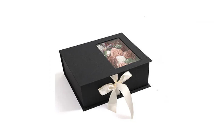 Валентина Ароматические Мыло искусственная Роза Bathable Ангел розовая Подарочная коробка Свадьба День рождения подруга Романтический ароматный лепестки цветы